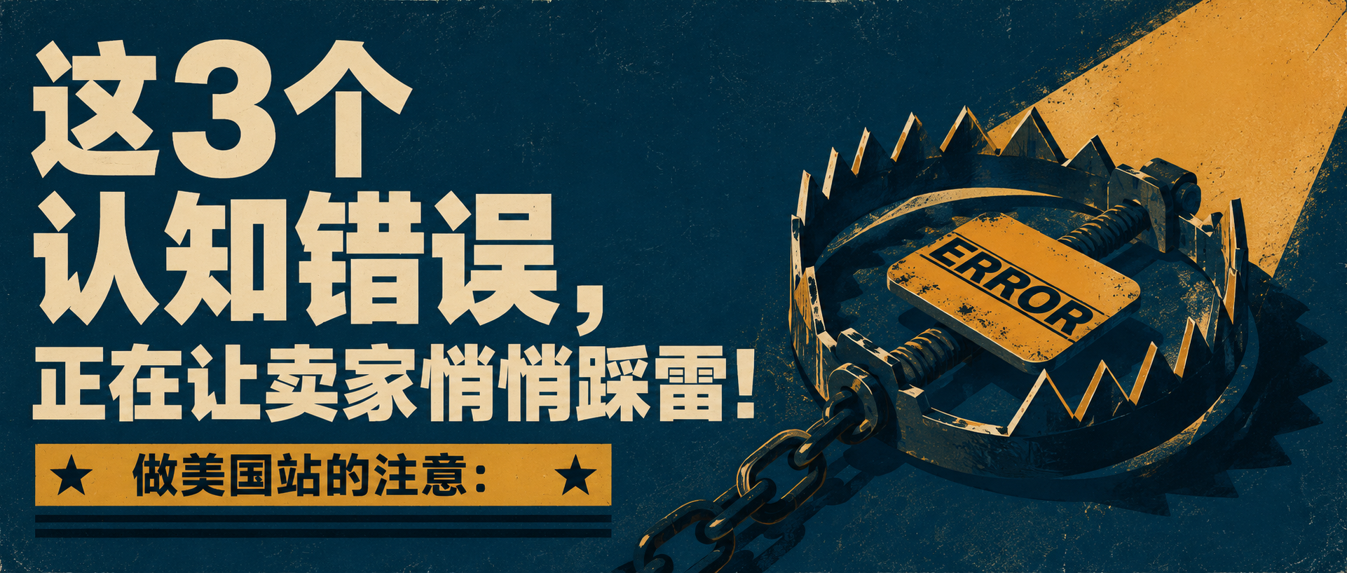 做美国站的注意：这3个误判，正在让卖家悄悄踩雷！